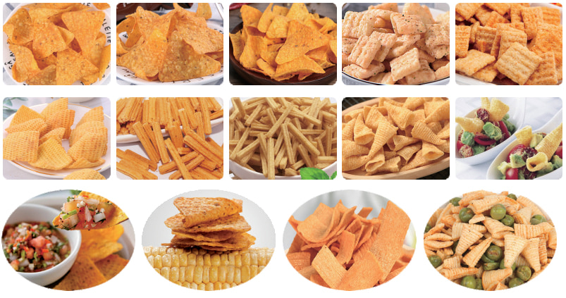 Fried Snacks Food Extruder Machine