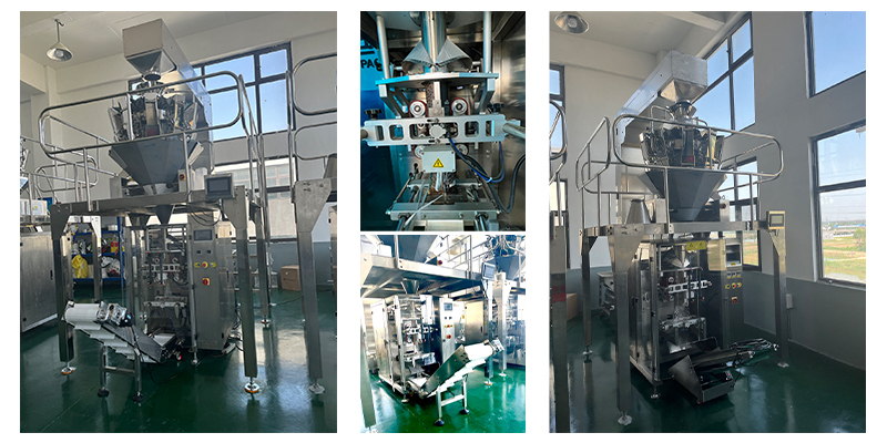 Vertical Form Fill Sealing Food Packaging Machine
