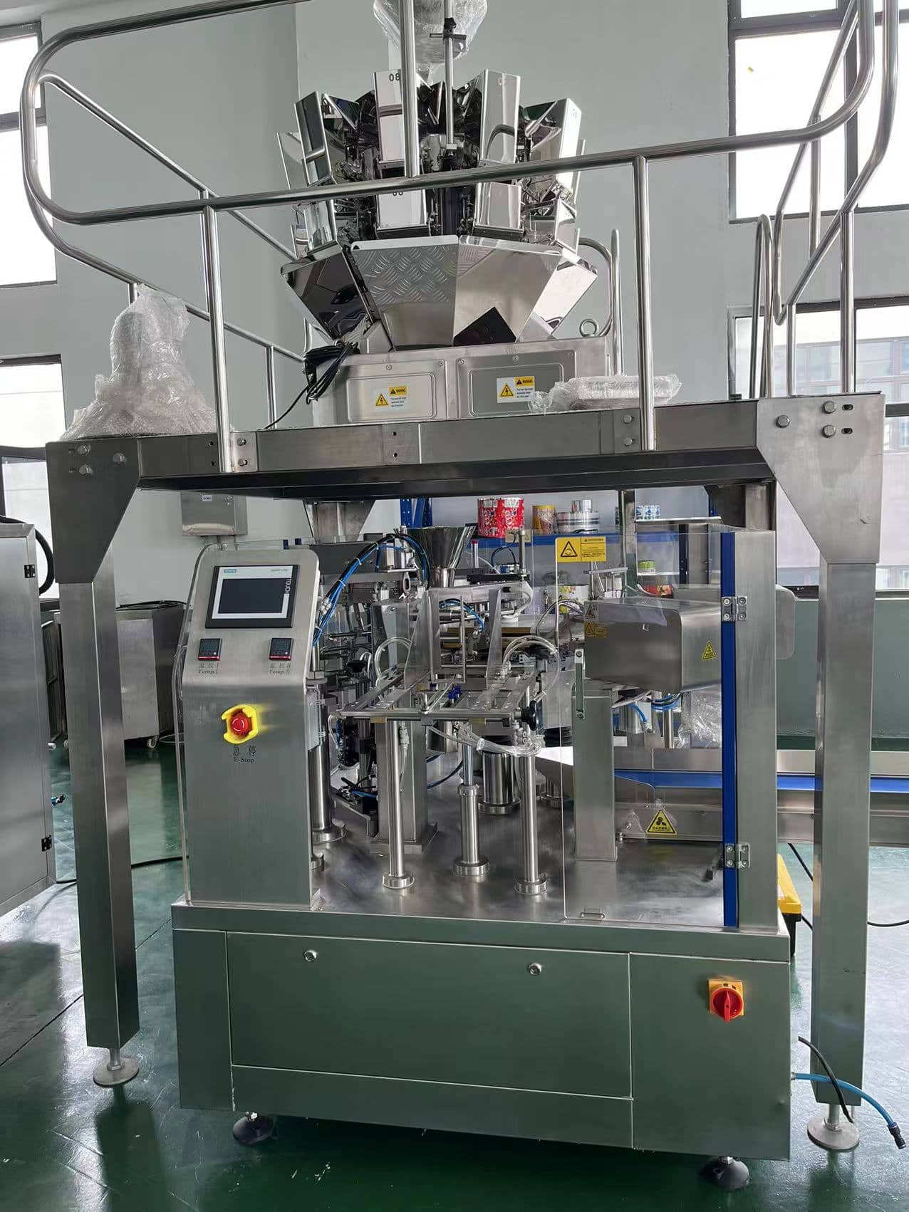 Automatic Granule Premade Pouch Rotary Packing Machine 