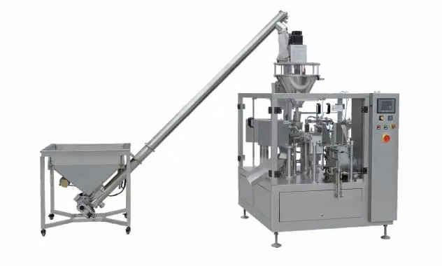 Automatic Powder Premade Pouch Rotary Packing Machine